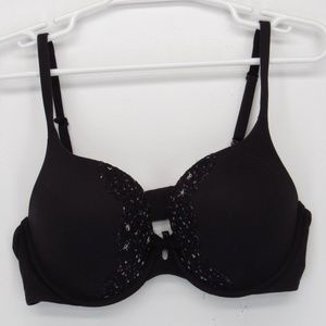 Victorias Secret Perfect Shape Bra 36D Black